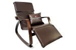 Кресло-качалка Calviano Comfort 1 коричневое PU в Минске Кресло-качалка Calviano Comfort 1 коричневое PU