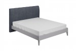 Кровать с мягким изголовьем Джали  (Холодный серый/Антрацит) фабрика Браво Мебель в Минске Кровать с мягким изголовьем Джали  (Холодный серый/Антрацит) фабрика Браво Мебель