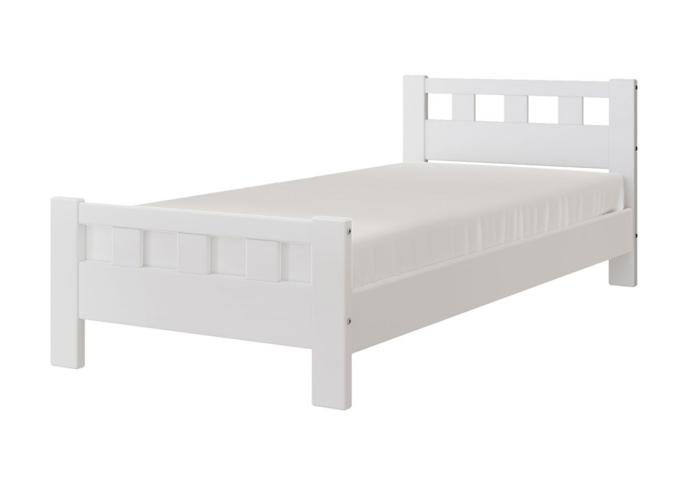 Кровать "Вероника-2"  900 Белый античный в Минске Кровать "Вероника-2"  900 Белый античный