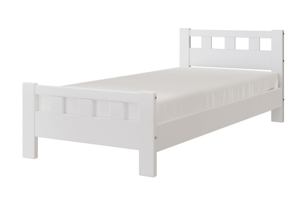 Кровать "Вероника-2"  900 Белый античный