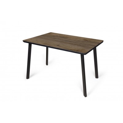 Обеденный стол Милан 01 1100х700 МДФ+пластик кромка эмаль (дуб сандал)