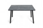 Обеденный стол Милан 01 1100х700 МДФ+пластик кромка эмаль (пиетра грей)