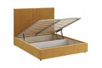 Кровать Клео с подъемным механизмом (горчица) 160х200  фабрика БравоМебель