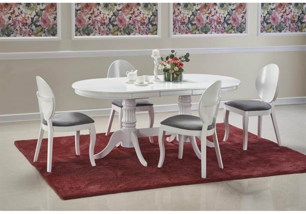 Стол обеденный Halmar JOSEPH раскладной (белый) в Минске Стол обеденный Halmar JOSEPH раскладной (белый)