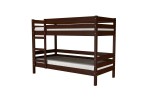 Двухъярусная кровать Джуниор массив сосны  (орех)  фабрика БравоМебель в Минске Двухъярусная кровать Джуниор массив сосны  (орех)  фабрика БравоМебель