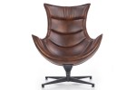 Кресло Halmar LUXOR (темно-коричневый)