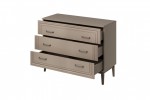 Комод 3 ящика Гориция (Лак Мокко мус)  фабрика Браво Мебель