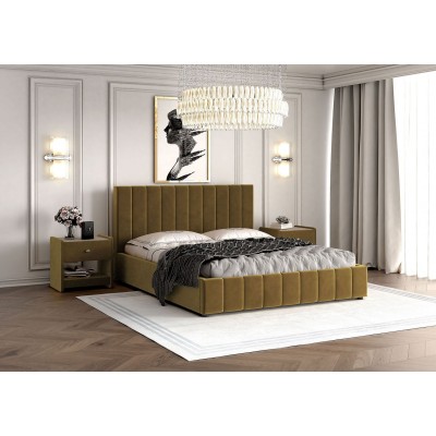  Кровать  Нельсон Вертикаль с подъёмным механизмом 160х200 (вариант 1) фабрика Браво Мебель
