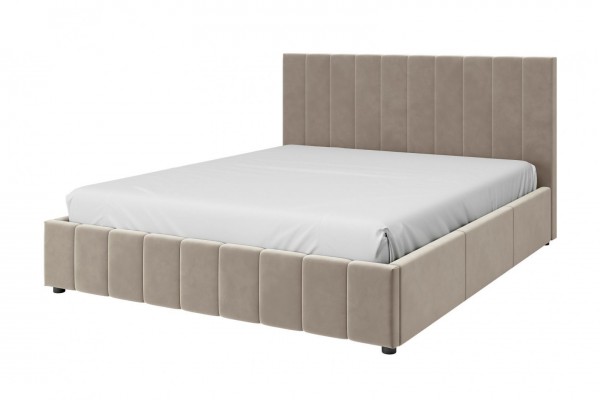 Кровать  Нельсон Вертикаль с металлокаркасом 140х200 (вариант 3) фабрика Браво Мебель