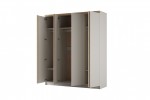 Шкаф для одежды ШР-4 Юта (Персидский жемчуг/ Дуб Торонто) фабрика Браво Мебель