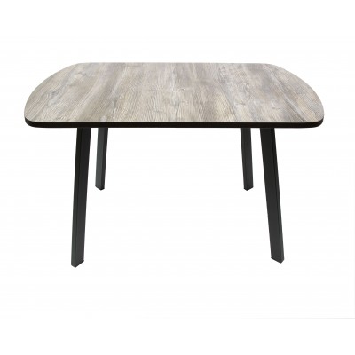 Стол ВВР Пластиковый Сосна пандероса/черный профиль 110/70 Стол ВВР Пластиковый Сосна пандероса/черный профиль 110/70