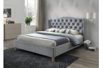 Кровать SIGNAL ASPEN VELVET серый, 160/200 в Минске Кровать SIGNAL ASPEN VELVET серый, 160/200