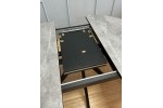 Стол Kenner AR1000 (черный/керамика серая)