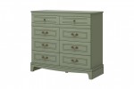 Комод  Лорето 8 ящиков (Зеленый самшит ) фабрика Браво Мебель в Минске Комод  Лорето 8 ящиков (Зеленый самшит ) фабрика Браво Мебель