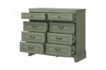 Комод  Лорето 8 ящиков (Зеленый самшит ) фабрика Браво Мебель в Минске Комод  Лорето 8 ящиков (Зеленый самшит ) фабрика Браво Мебель