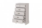 Комод  Лорето  5 ящиков (Персидский жемчуг/ Лак льняной ) фабрика Браво Мебель в Минске Комод  Лорето  5 ящиков (Персидский жемчуг/ Лак льняной ) фабрика Браво Мебель