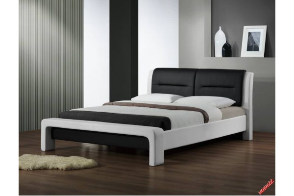 Кровать HALMAR CASSANDRA 120  бело\черная
