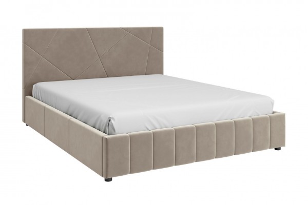 Кровать Браво Мебель Нельсон Абстракция с металлокаркасом 140х200  (вариант 3)