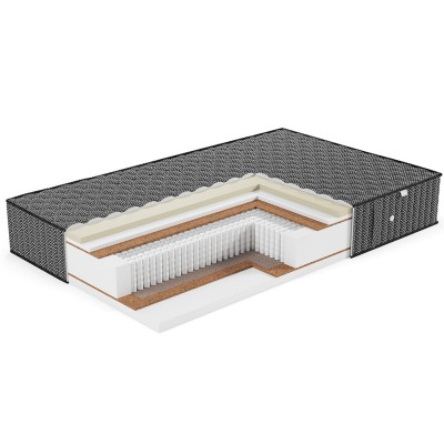 Матрас Элит Тип 50 Black Edition (Средняя) ЭОС Матрас Элит Тип 50 Black Edition (Средняя) ЭОС