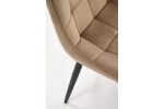 Стул HALMAR GANSO (бежевый/черный) в Минске Стул HALMAR GANSO (бежевый/черный)
