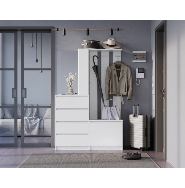 Прихожая Симпл ПР-04 - Белый (BTS)