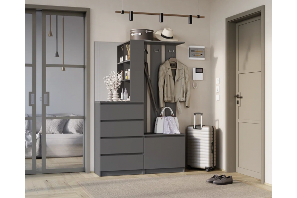 Прихожая Симпл ПР-04 - Графит (BTS)