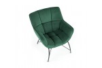 Кресло HALMAR BELTON темно-зеленый/черный в Минске Кресло HALMAR BELTON темно-зеленый/черный