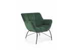 Кресло HALMAR BELTON темно-зеленый/черный в Минске Кресло HALMAR BELTON темно-зеленый/черный