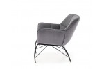 Кресло HALMAR BELTON серый/черный в Минске Кресло HALMAR BELTON серый/черный