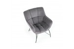 Кресло HALMAR BELTON серый/черный в Минске Кресло HALMAR BELTON серый/черный