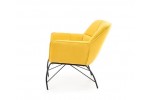 Кресло HALMAR BELTON желтый/черный в Минске Кресло HALMAR BELTON желтый/черный