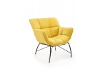 Кресло HALMAR BELTON желтый/черный в Минске Кресло HALMAR BELTON желтый/черный