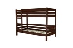Двухъярусная кровать Джуниор массив сосны  (орех)  фабрика БравоМебель в Минске Двухъярусная кровать Джуниор массив сосны  (орех)  фабрика БравоМебель