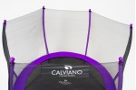 Батут пружинный с защитной сеткой Calviano 252 см - 8ft OUTSIDE master purple в Минске Батут пружинный с защитной сеткой Calviano 252 см - 8ft OUTSIDE master purple