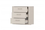 Комод NN Мебель (МС Калипсо К) 3 ящика Меланж в Минске Комод NN Мебель (МС Калипсо К) 3 ящика Меланж