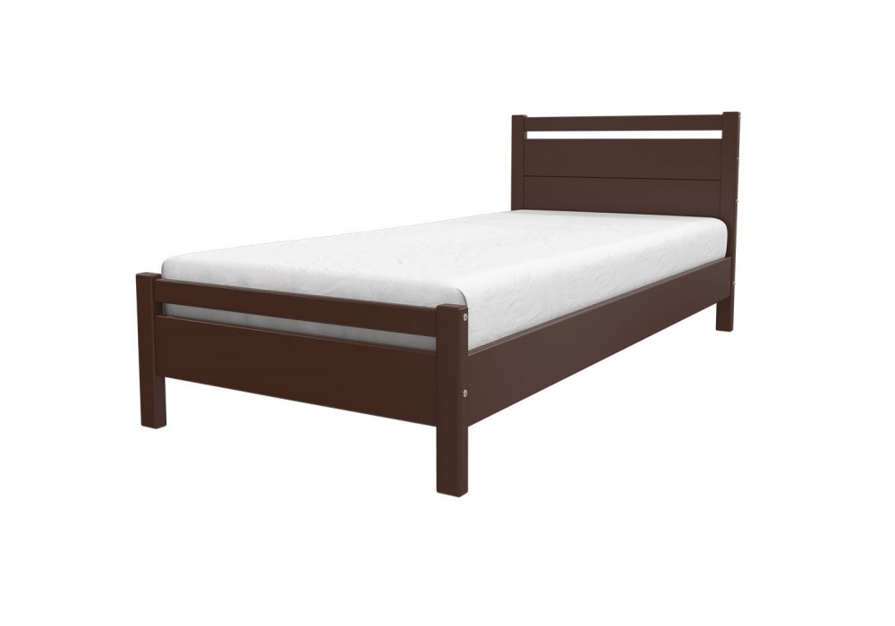 Кровать "Вероника-1" орех 90х200 в Минске Кровать "Вероника-1" орех 90х200