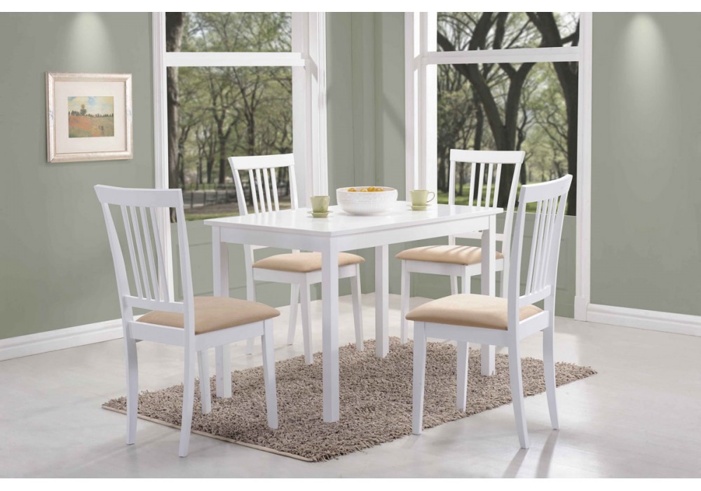 Стол обеденный SIGNAL FIORD белый, 110/70/74 в Минске Стол обеденный SIGNAL FIORD белый, 110/70/74