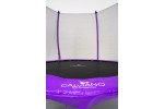 Батут пружинный с защитной сеткой Calviano 312 см - 10ft OUTSIDE master purple