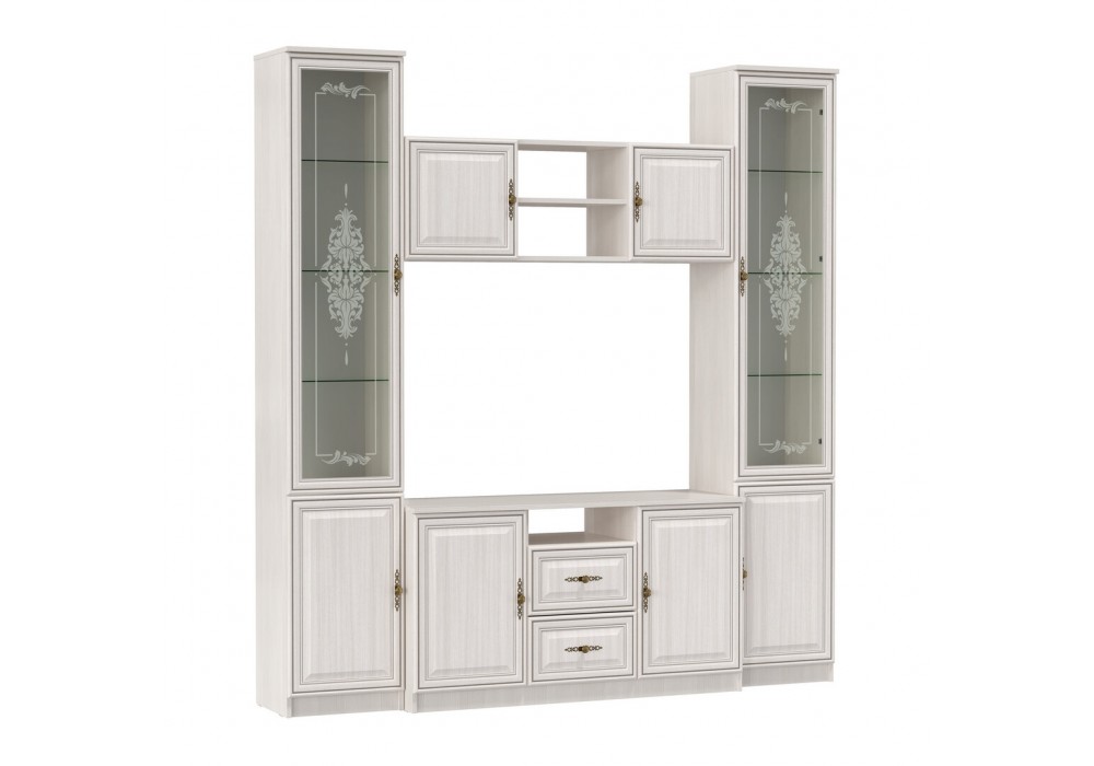 Стенка 06.87 Габриэлла (вудлайн кремовый) фабрика Олмеко в Минске Стенка 06.87 Габриэлла (вудлайн кремовый) фабрика Олмеко