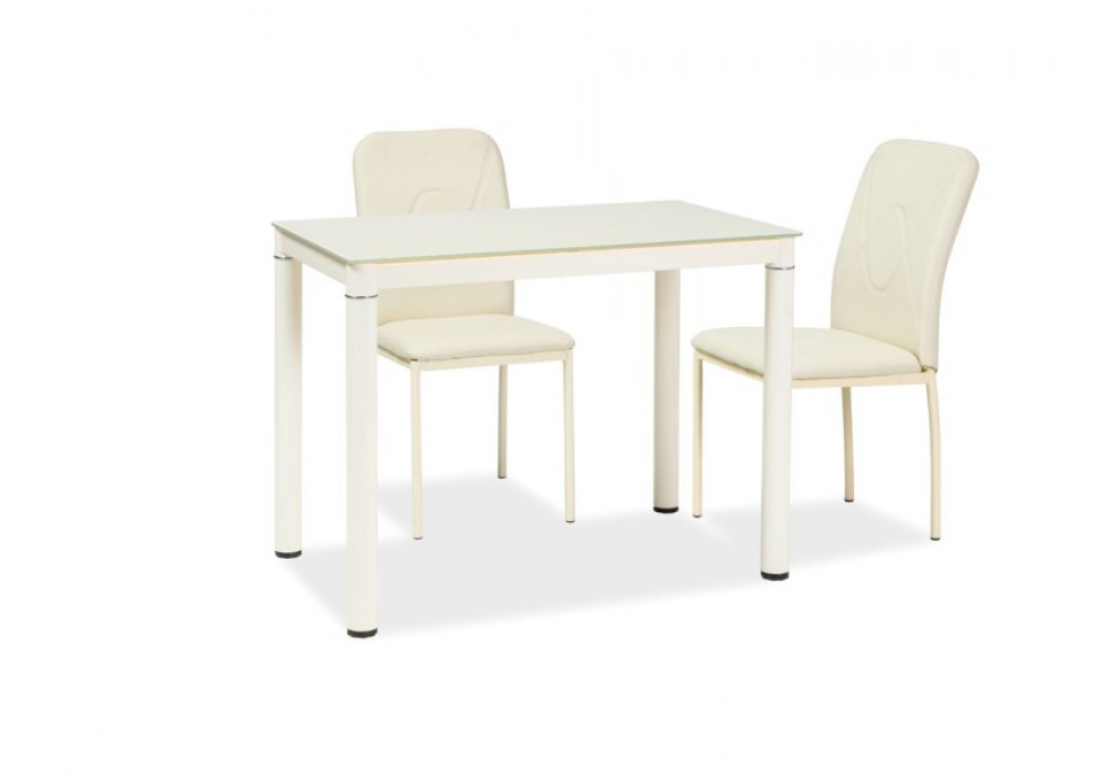 Стол обеденный SIGNAL GALANT крем 100/60 в Минске Стол обеденный SIGNAL GALANT крем 100/60