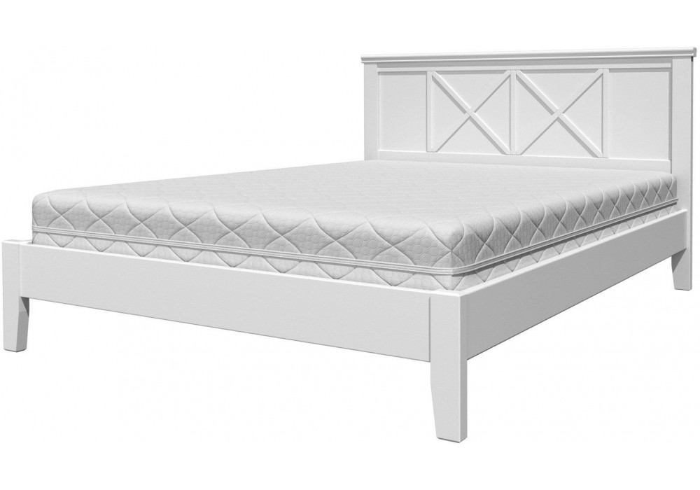 Кровать "Грация-2" 1400 Белый античный в Минске Кровать "Грация-2" 1400 Белый античный