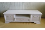 Тумба под телевизор 2 двери 1 ящик Грация (лак) (Белый/Белый)   фабрика Браво мебель в Минске Тумба под телевизор 2 двери 1 ящик Грация (лак) (Белый/Белый)   фабрика Браво мебель