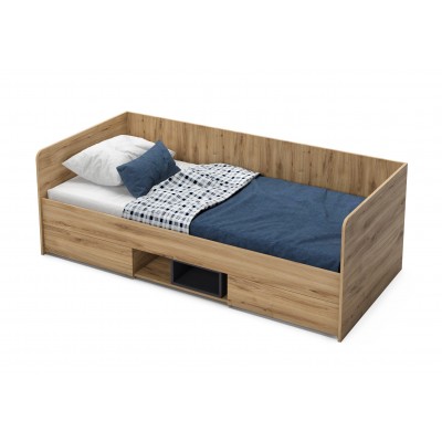 Кровать 900 "Инсар" ИВ-117.07 (Дуб наварра)