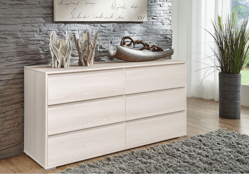 Комод Aleksa RG-06  (Ясень снежный)  фабрика Рэйгрупп в Минске Комод Aleksa RG-06  (Ясень снежный)  фабрика Рэйгрупп