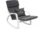 Кресло-качалка Calviano Comfort 1 серое в Минске Кресло-качалка Calviano Comfort 1 серое