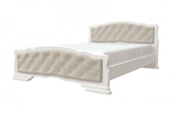 Кровать Карина-10  (Белый античный) фабрика Браво Мебель