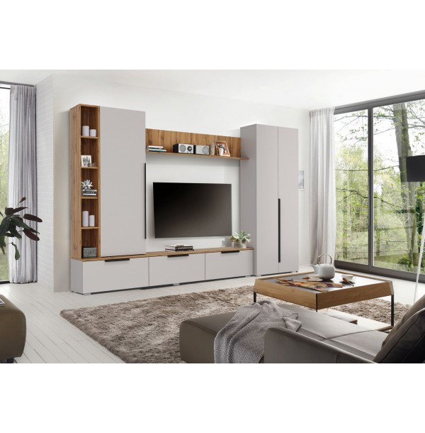 Стенка 63.02 Аккорд (кашемир) фабрика Олмеко 