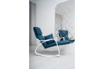 Кресло-качалка Calviano Comfort 1 синее в Минске Кресло-качалка Calviano Comfort 1 синее