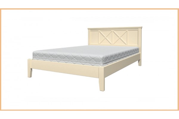 Кровать "Грация-2" 1400 слоновая кость