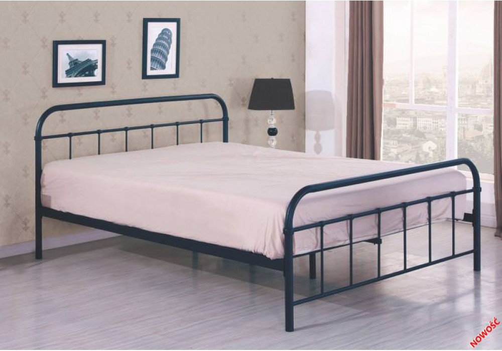 Кровать HALMAR LINDA 120 черная в Минске Кровать HALMAR LINDA 120 черная
